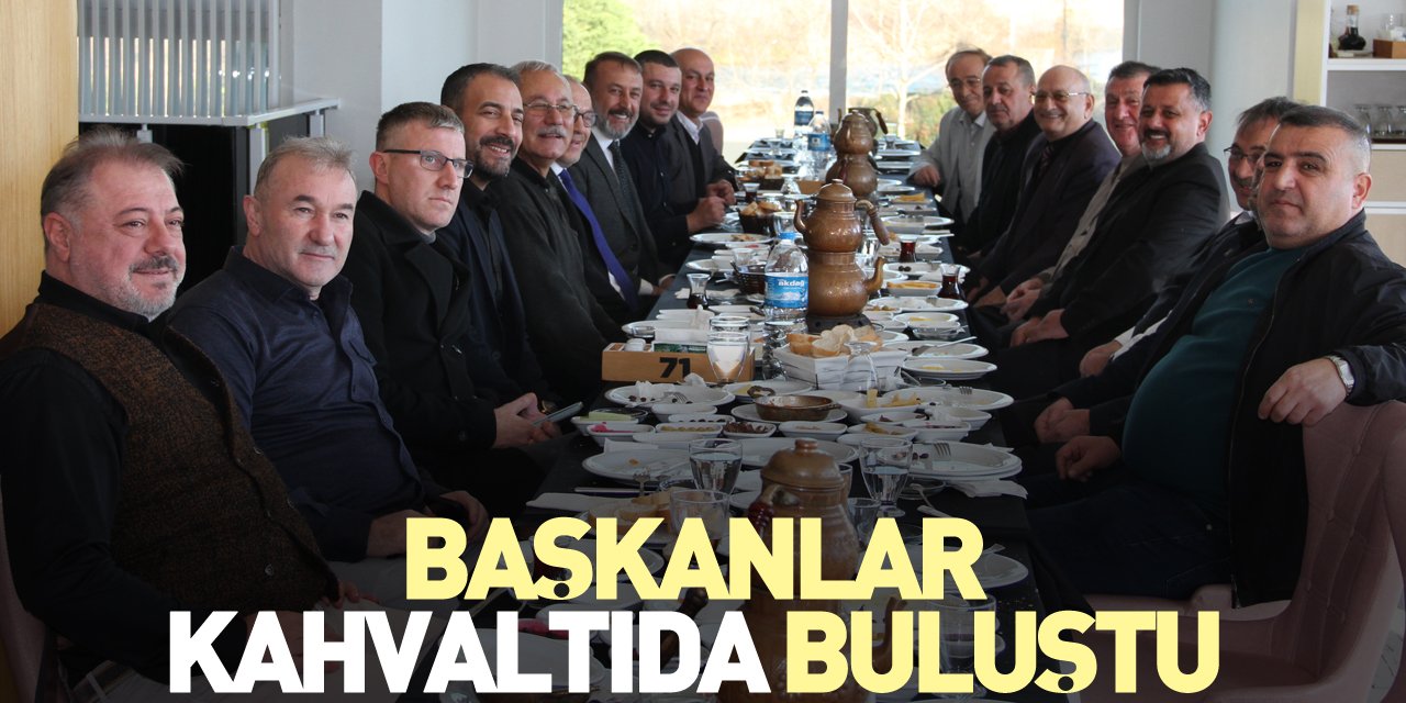 Başkanlar Kahvaltıda Buluştu