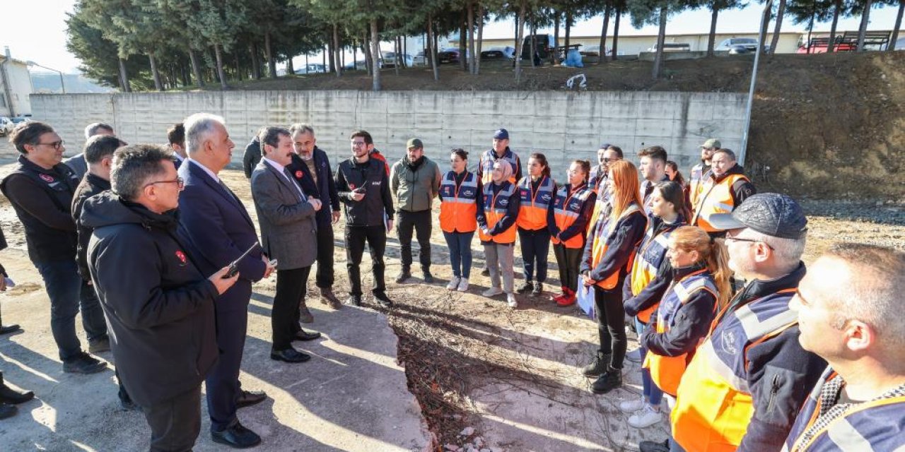 Samsun'da 7 büyüklüğünde deprem tatbikatı