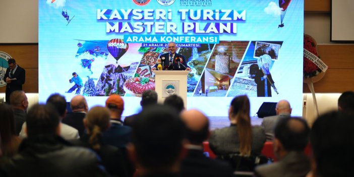 Kayseri'de Turizm Master Planı Arama Konferansı