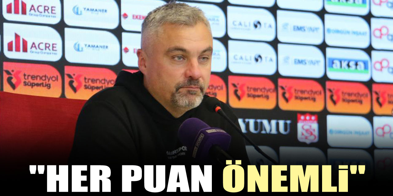 "Her puan önemli"