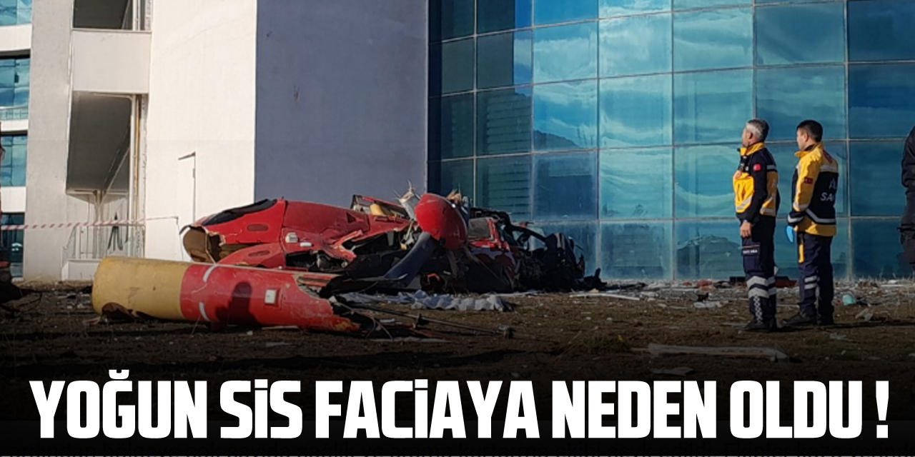 Yoğun sis faciaya neden oldu !