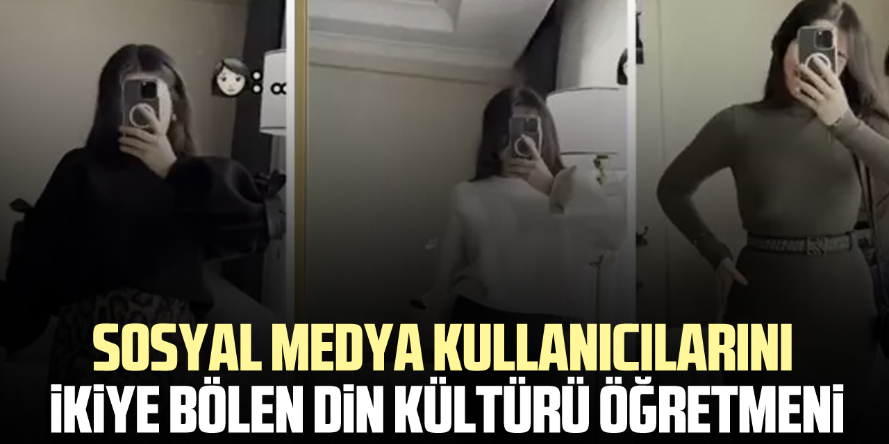 Sosyal medya kullanıcılarını ikiye bölen din kültürü öğretmeni