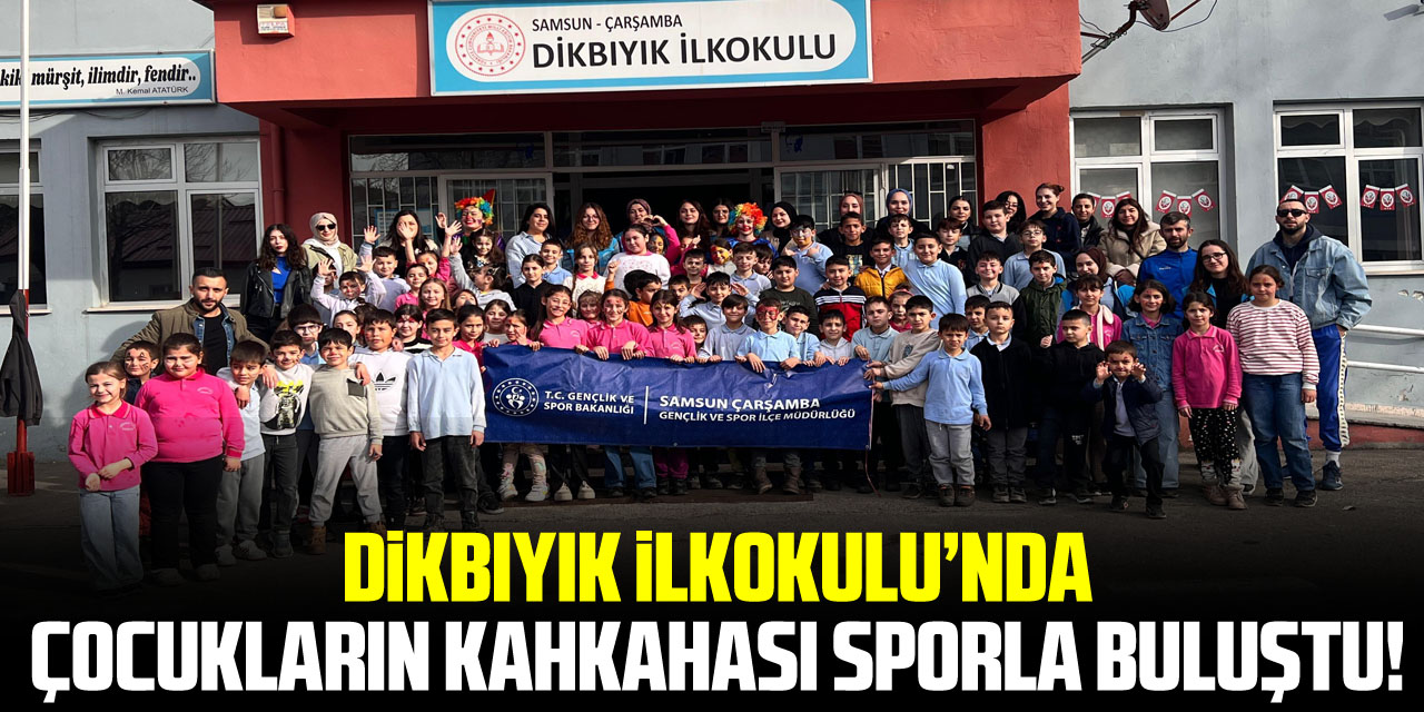 Dikbıyık İlkokulu’nda Çocukların Kahkahası Sporla Buluştu!