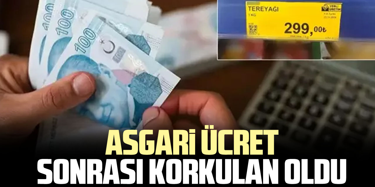 ASGARi ÜCRET SONRASI KORKULAN OLDU