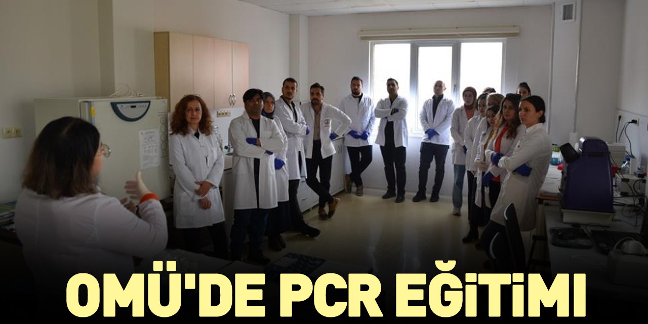 OMÜ'de PCR eğitimi