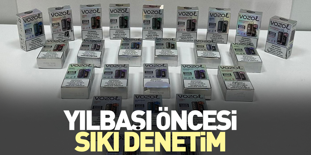 Yılbaşı öncesi sıkı denetim