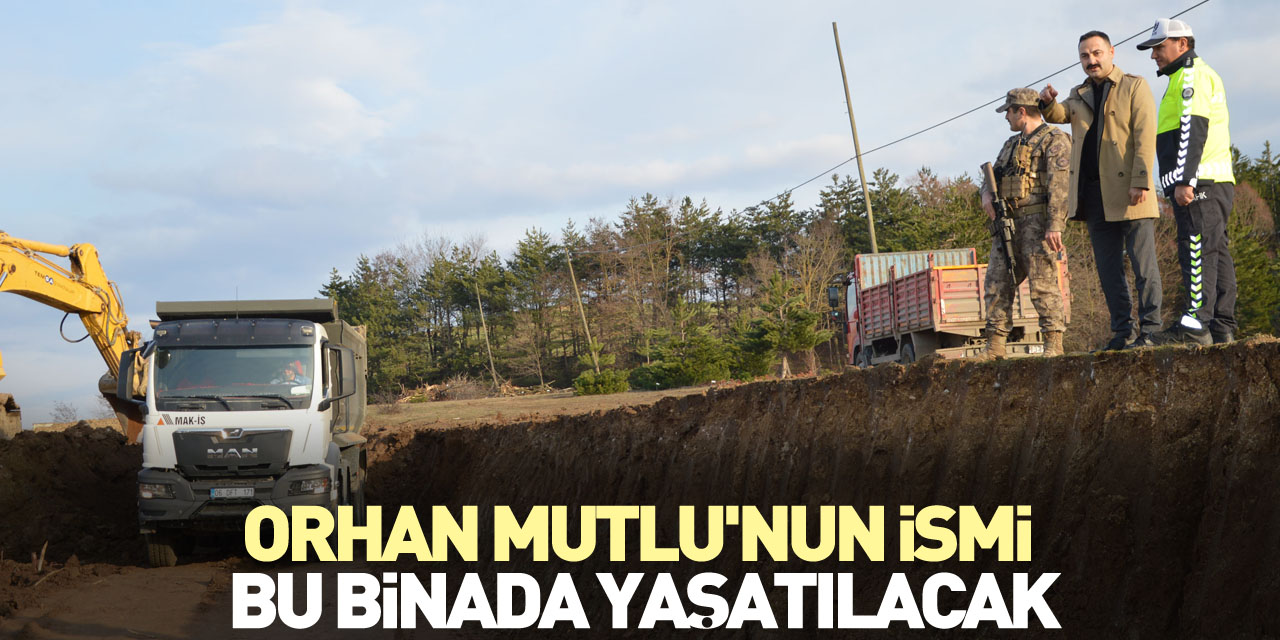 Orhan Mutlu'nun ismi de bu binada yaşatılacak