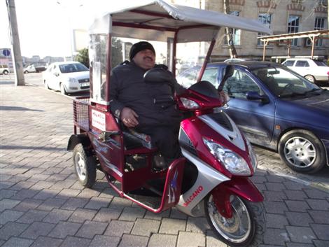 Engelli Çakır’ın yeni aracı göz dolduruyor