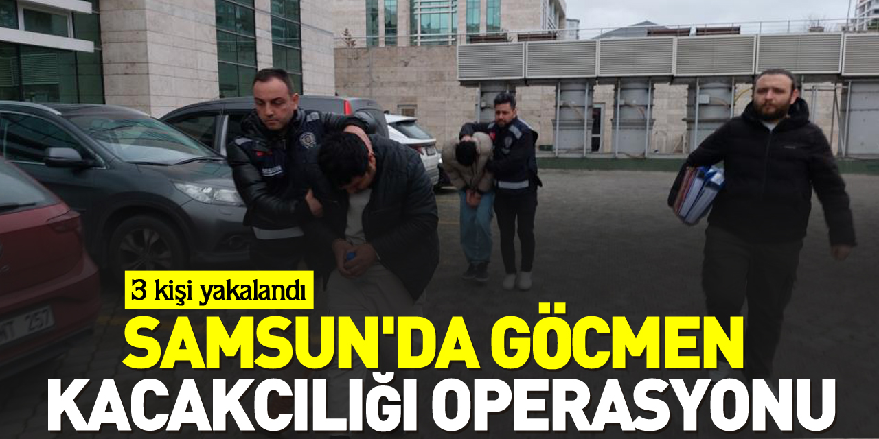 Göçmen kaçakçılığı operasyonu