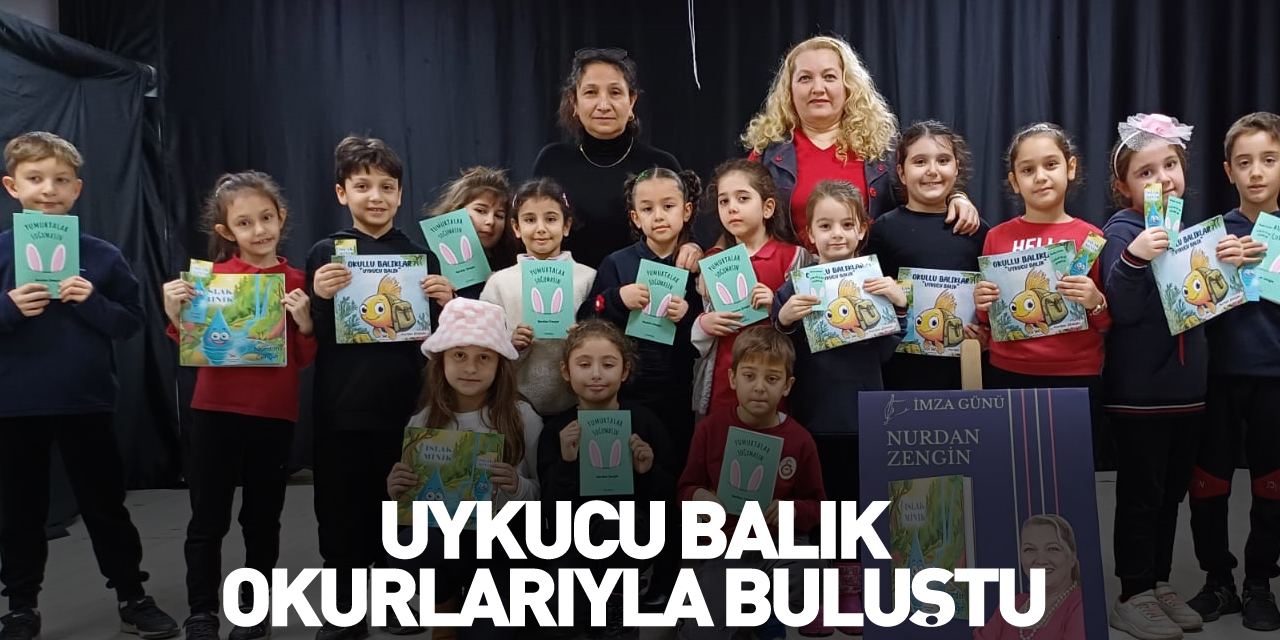 Uykucu Balık, okurlarıyla buluştu