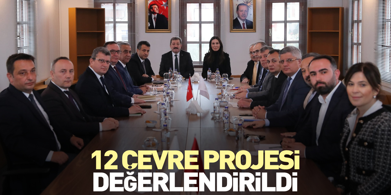 12 çevre projesinin değerlendirildi