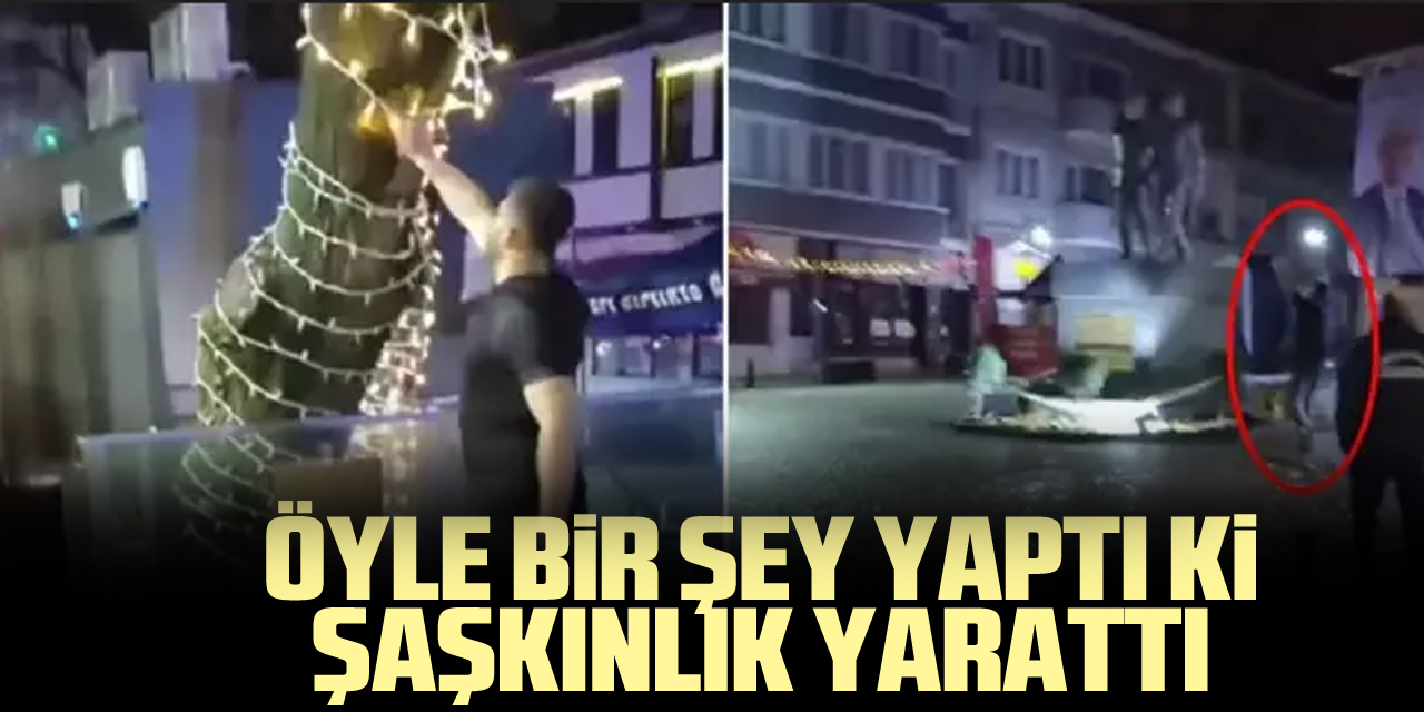 ÖYLE BİR ŞEY YAPTI Kİ ŞAŞKINLIK YARATTI