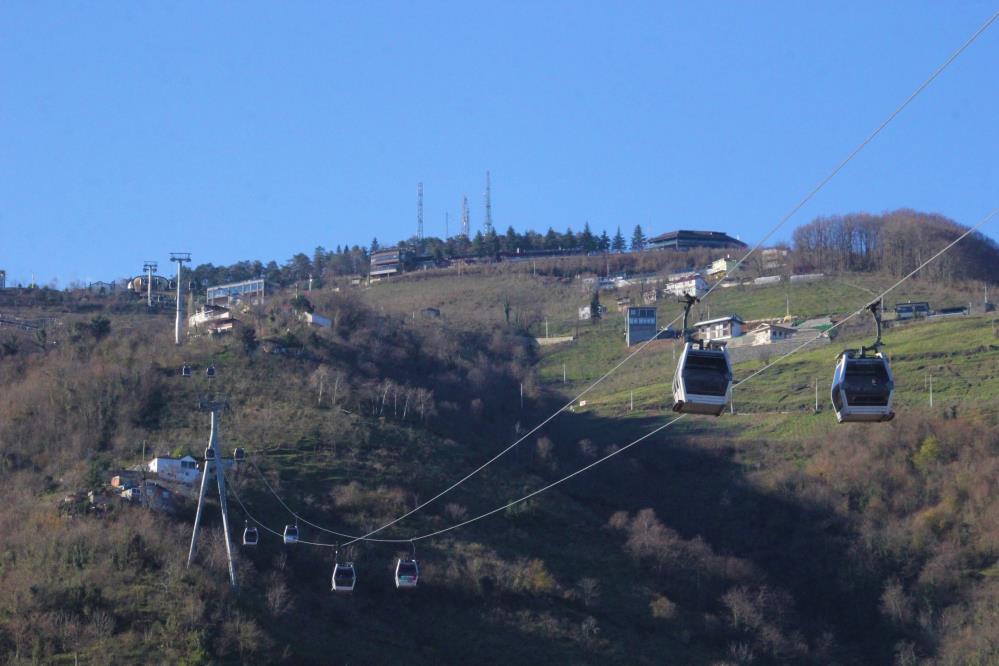 Ordu’da teleferik, 2024 yılında 697 bin yolcu taşıdı