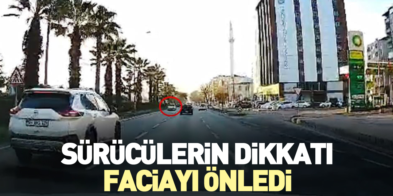 Sürücülerin dikkati faciayı önledi