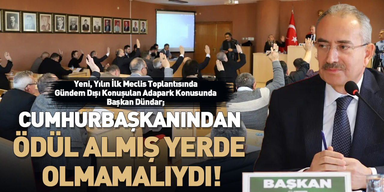 Dündar; "Cumhurbaşkanı'ndan Ödül Almış Yerde Olmamalıydı!"