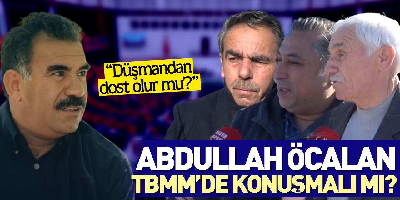 Abdullah Öcalan TBMM'de konuşmalı mı?