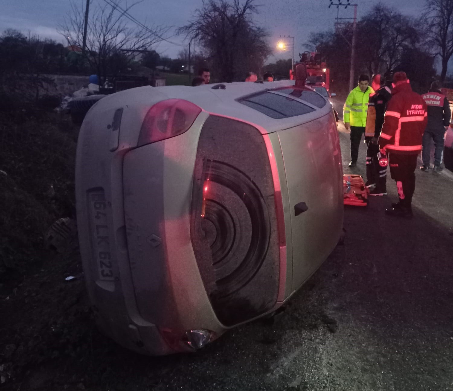 Aydın’da trafik kazası