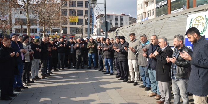 Suriye'ye 600 çuval un desteği