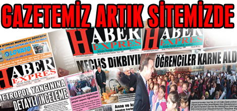 GAZETEMİZ ARTIK SİTEDE...