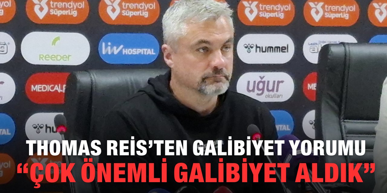 Thomas Reis: “Çok önemli bir galibiyet aldık”