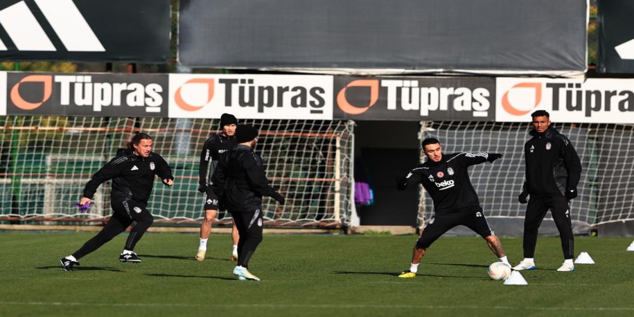 Beşiktaş, Sivasspor maçı hazırlıklarını sürdürdü