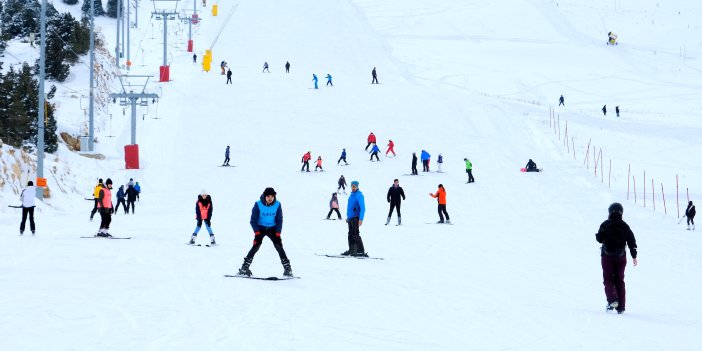 En çok kar Palandöken ve Ergan Dağı'nda