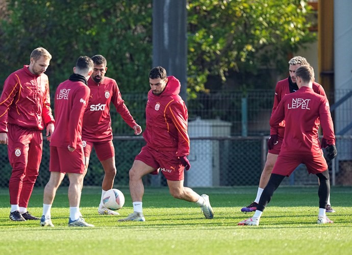 Galatasaray, Başakşehir maçı hazırlıklarını sürdürdü