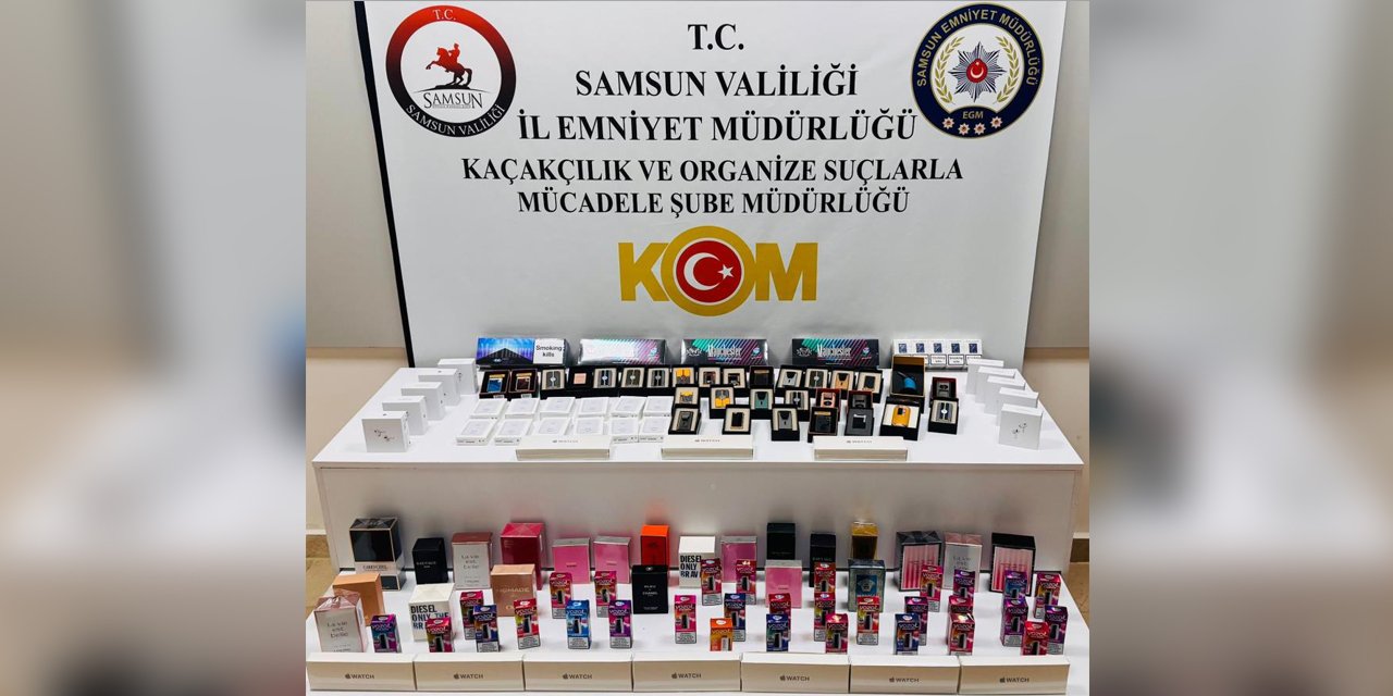 Samsun’da kaçakçılık operasyonu: 4 gözaltı