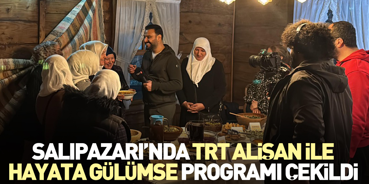 Salıpazarı’nda Trt Alişan İle Hayata Gülümse Programı Çekildi