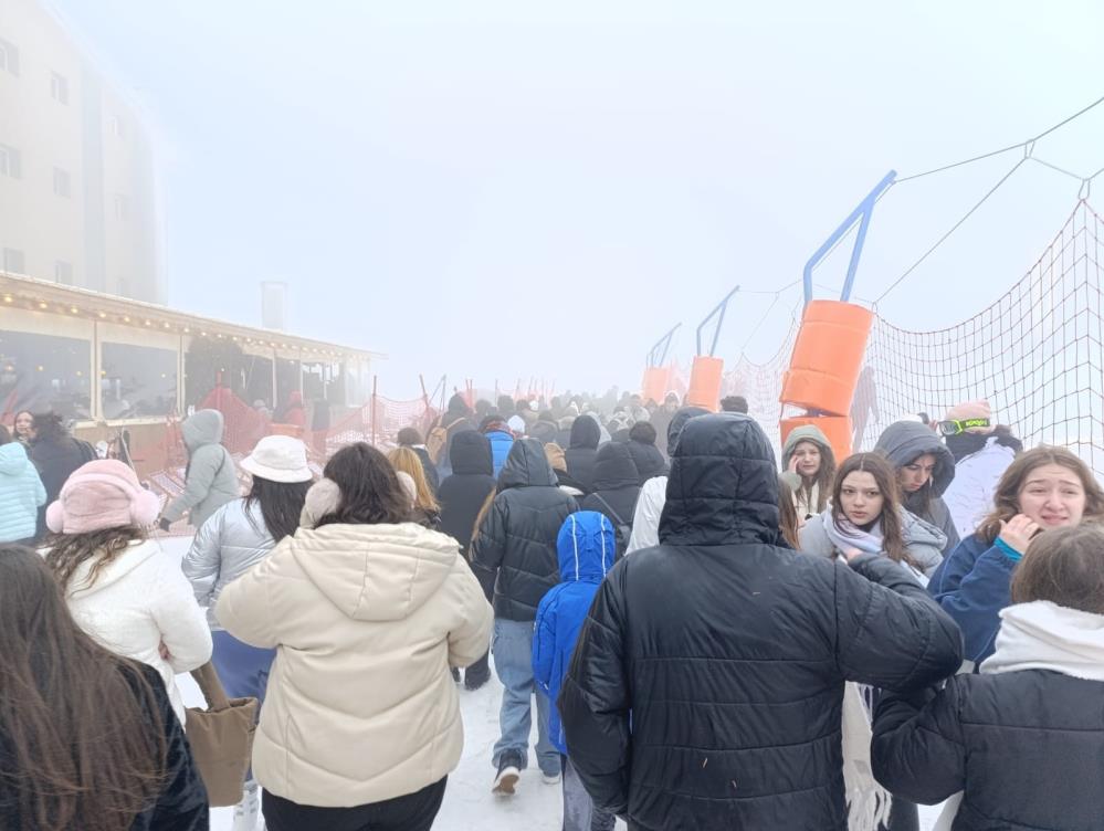 Uludağ'a akın ettiler