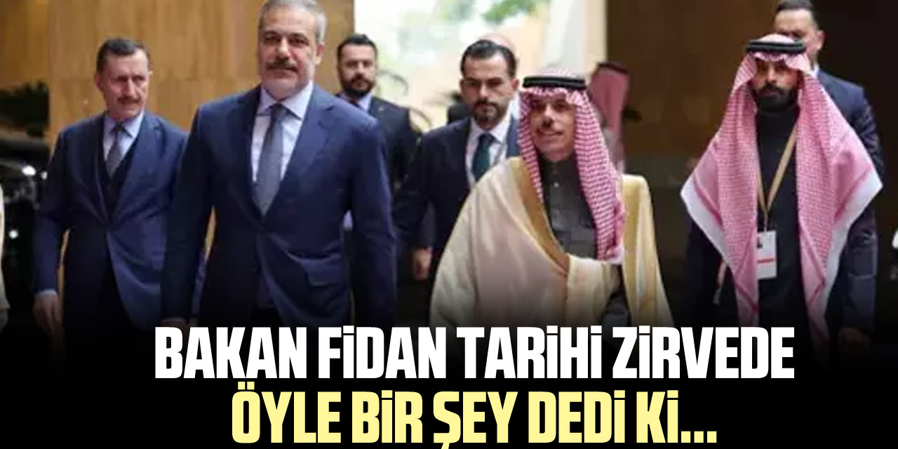 BAKAN FiDAN TARiHi ZiRVEDE ÖYLE BiR ŞEY DEDi Ki...