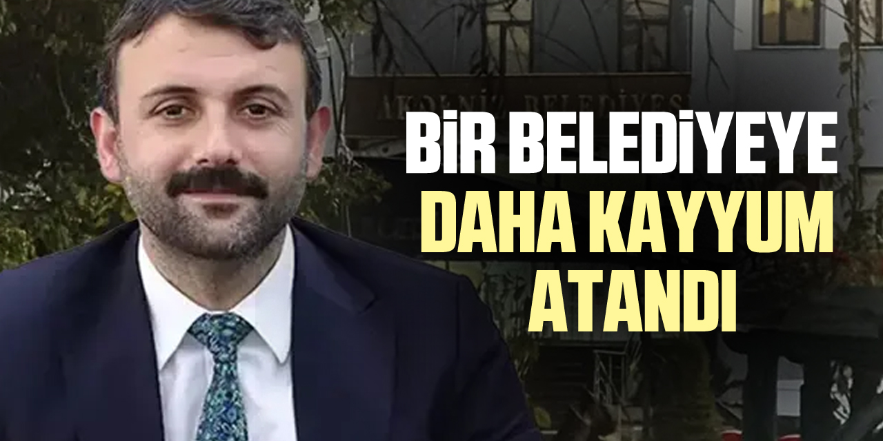 Bir belediyeye daha kayyum atandı