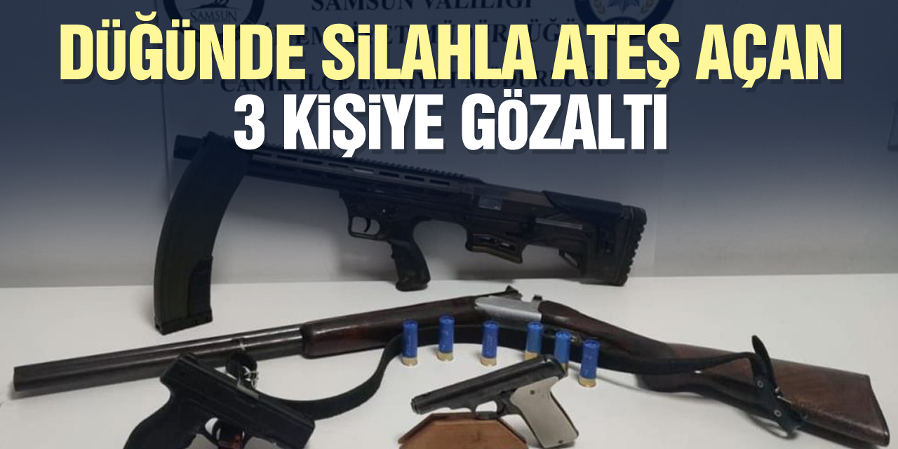 HAVAYA ATEŞ AÇAN 3 KİŞİYE GÖZALTI