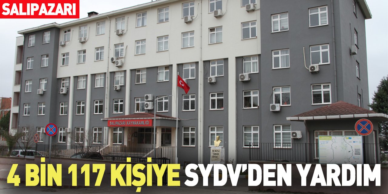 SALIPAZARI’NDA 4 BİN 117 KİŞİYE SYDV’DEN YARDIM