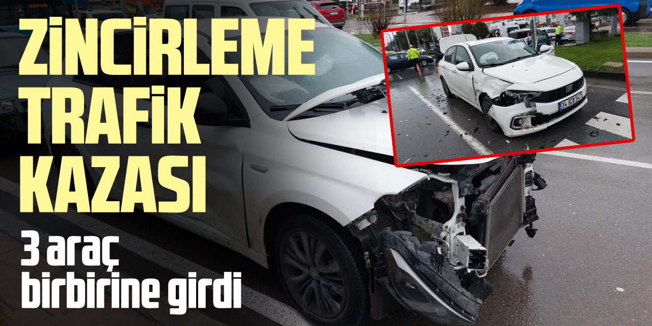 ZİNCİRLEME TRAFİK KAZASI