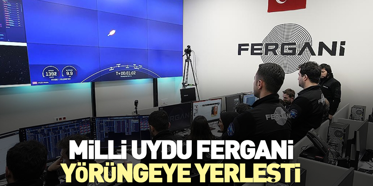 Milli uydu Fergani, yörüngeye yerleşti