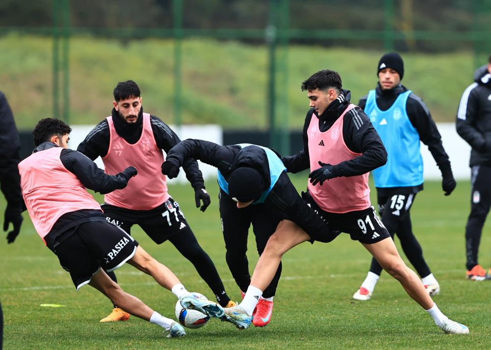 Beşiktaş, Samsunspor maçı hazırlıklarına devam etti