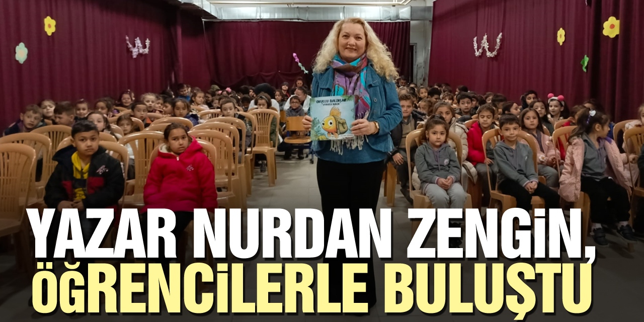 Yazar Nurdan Zengin, öğrencilerle Buluştu