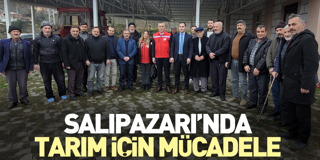 Salıpazarı’nda tarım için mücadele