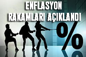 Enflasyon rakamları açıklandı