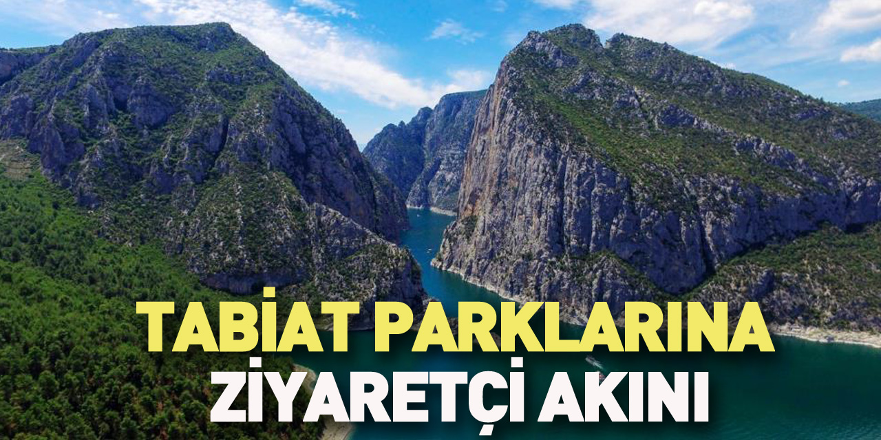 Tabiat parklarına ziyaretçi akını