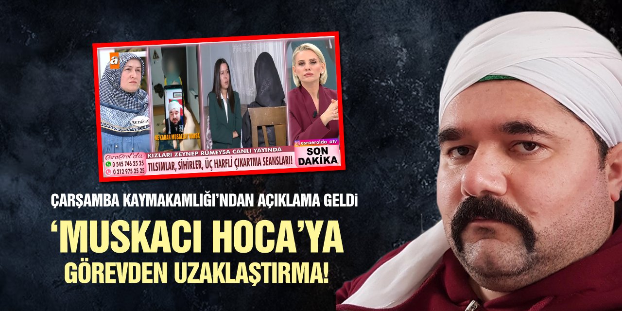 ‘Muskacı Hoca’ya görevden uzaklaştırma!