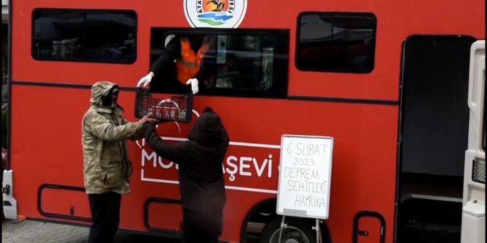 Şehitlerin anısına çorba dağıtıldı