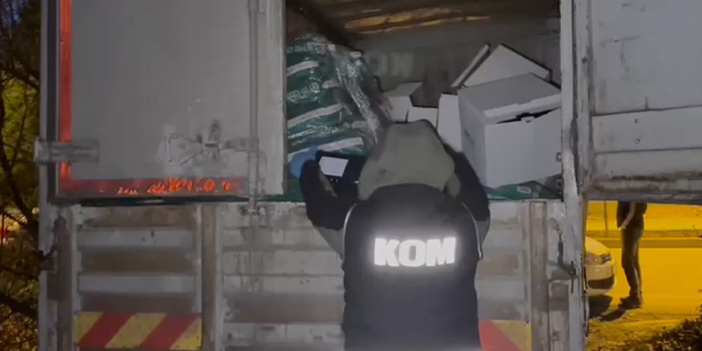 66 litre etil alkol ele geçirildi