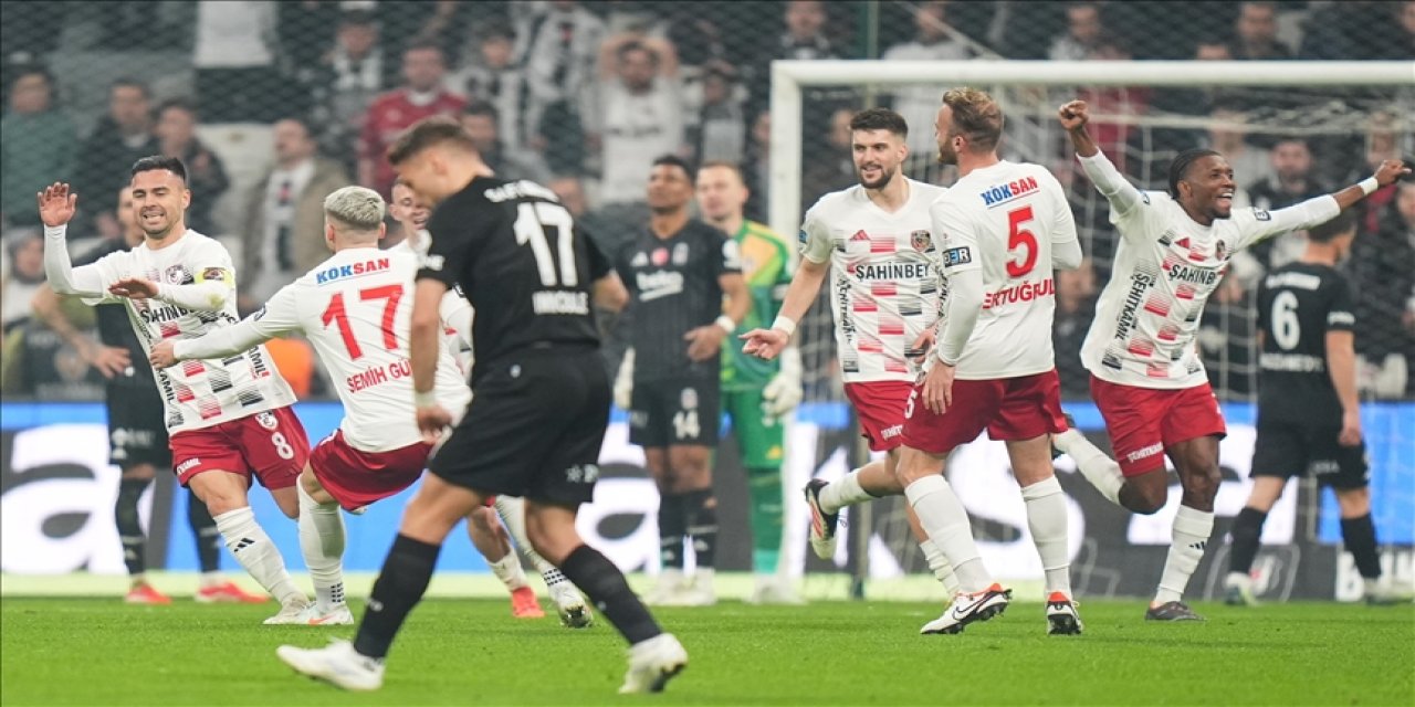 Beşiktaş'ın serisini Gaziantep FK bozdu!