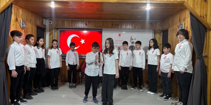 İstiklal Marşı'nın kabulünün 104. yıl dönümü kutlandı