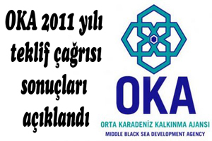 OKA 2011 yılı teklif çağrısı sonuçları açıklandı