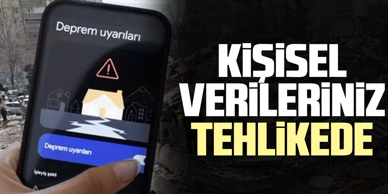 KiŞiSEL VERiLERiNiZ TEHLiKEDE