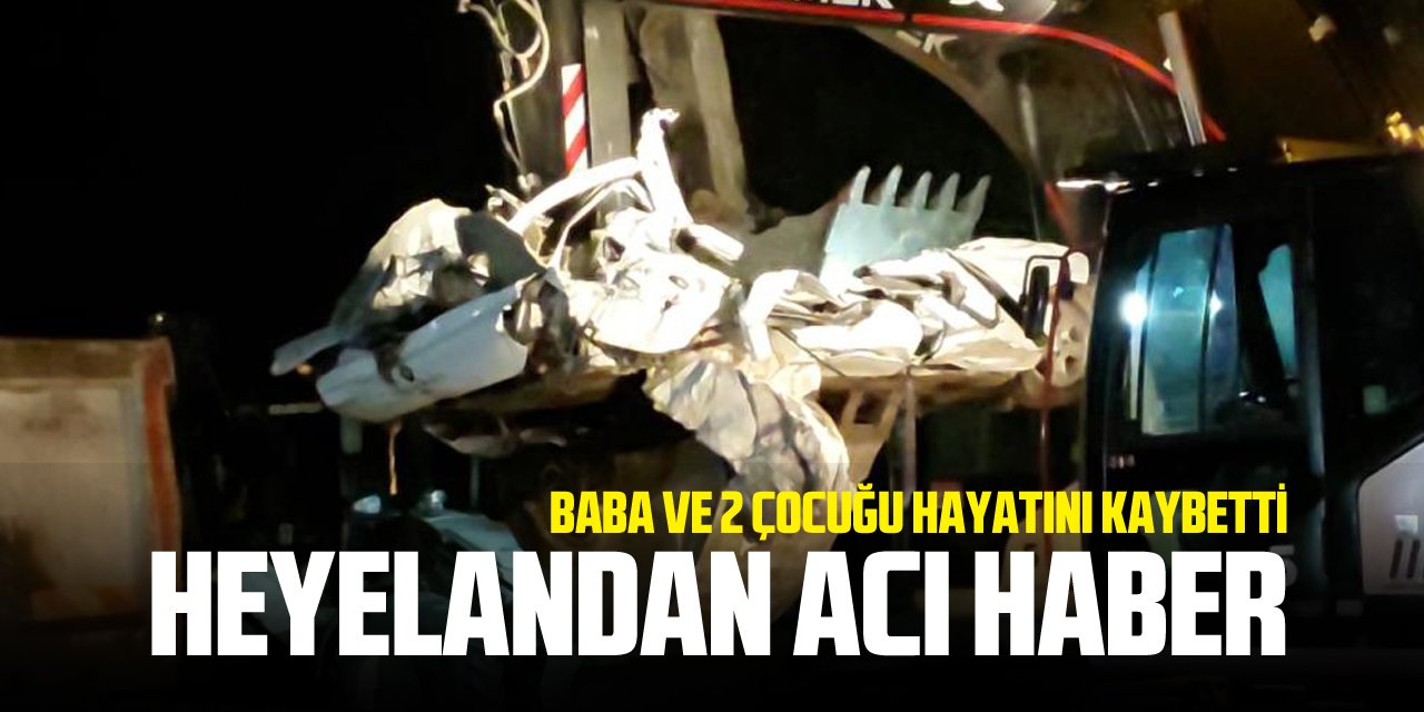 Samsun'daki heyelandan acı haber: Baba ve iki çocuğunun cesetlerine ulaşıldı