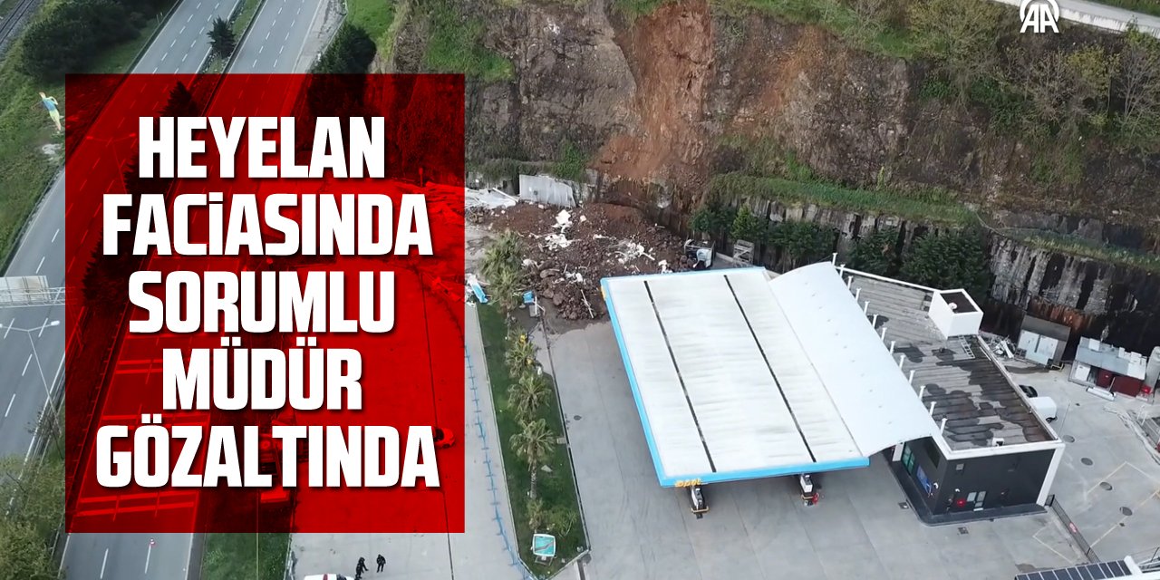 Heyelan faciasında bir gözaltı!